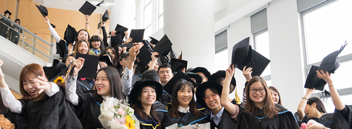 Graduating students photo