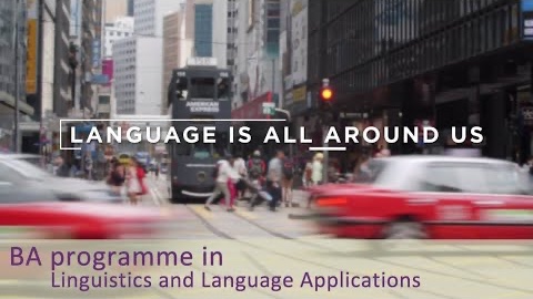 BA programme in Linguistics and Language Applications